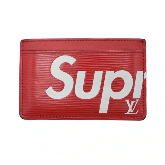 Louis Vuitton Other - Louis Vuitton x Supreme Epi Leather Card Holder